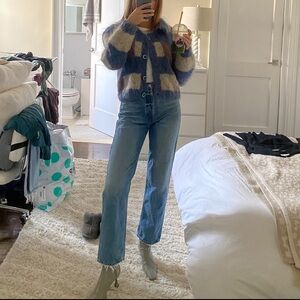 Vintage Multicolored Mohair Sweater